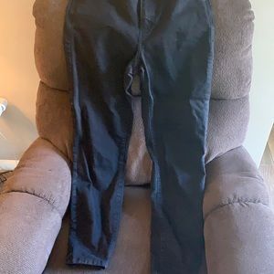 Maurice’s black high rise everflex jeggins